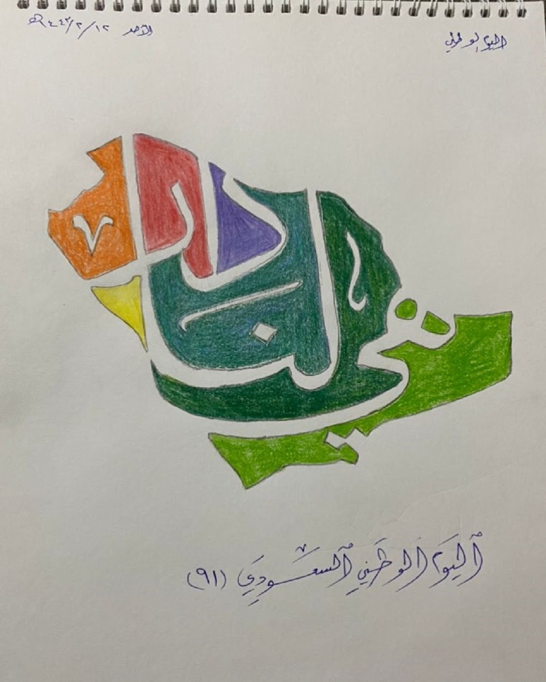 عبدالرحمن أبو شندي الصف الخامس / 3