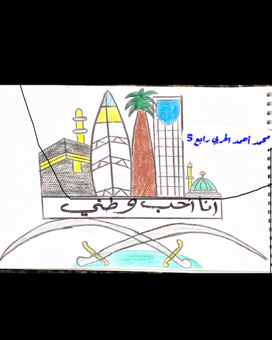 عبدالعزيز الذبياني الصف الرابع / 5