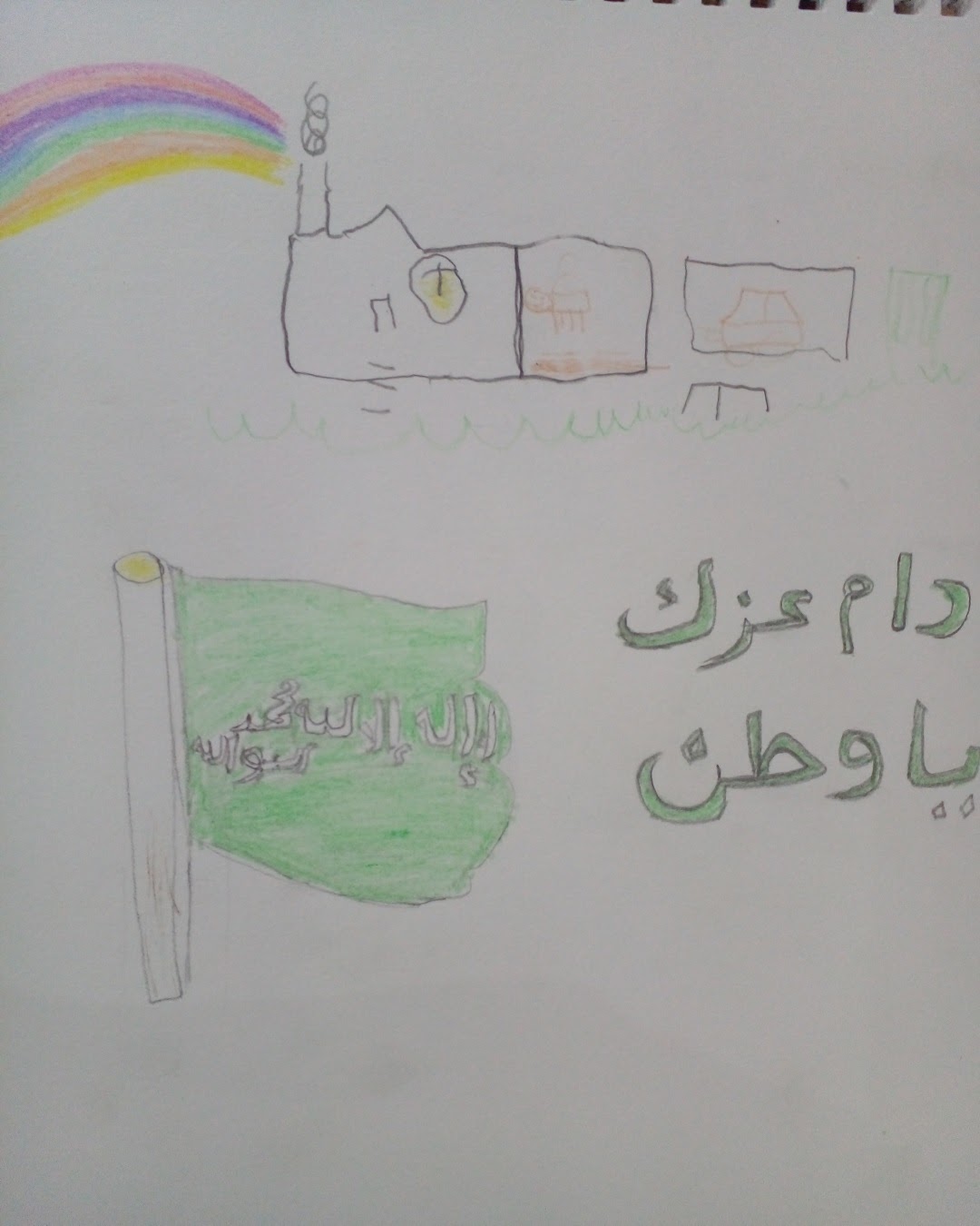 حاتم الزهراني الصف الخامس / 1